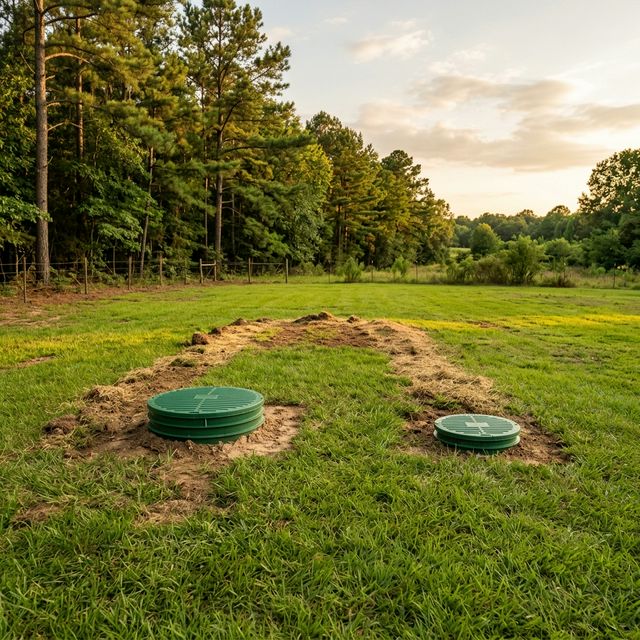 Finished complete restoration of a yard after aerobic install