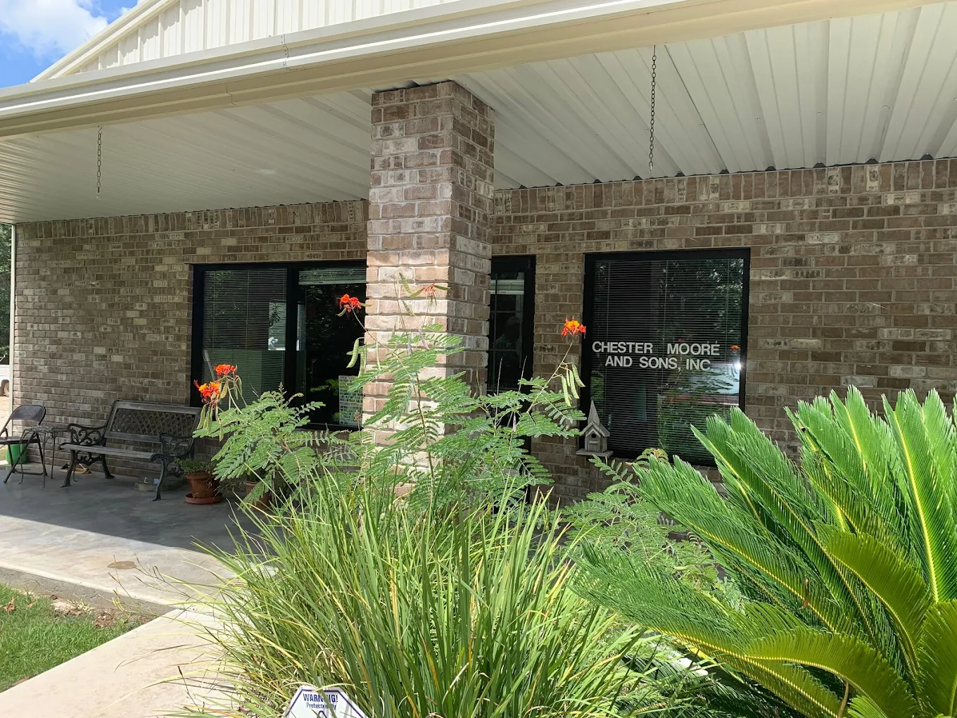 Chester Moore and Sons, Inc. office building in Livingston, Texas